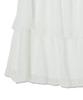 Penfield Crinkle Embroidered Smocking Tiered Skirt White_Fs2Ws31F