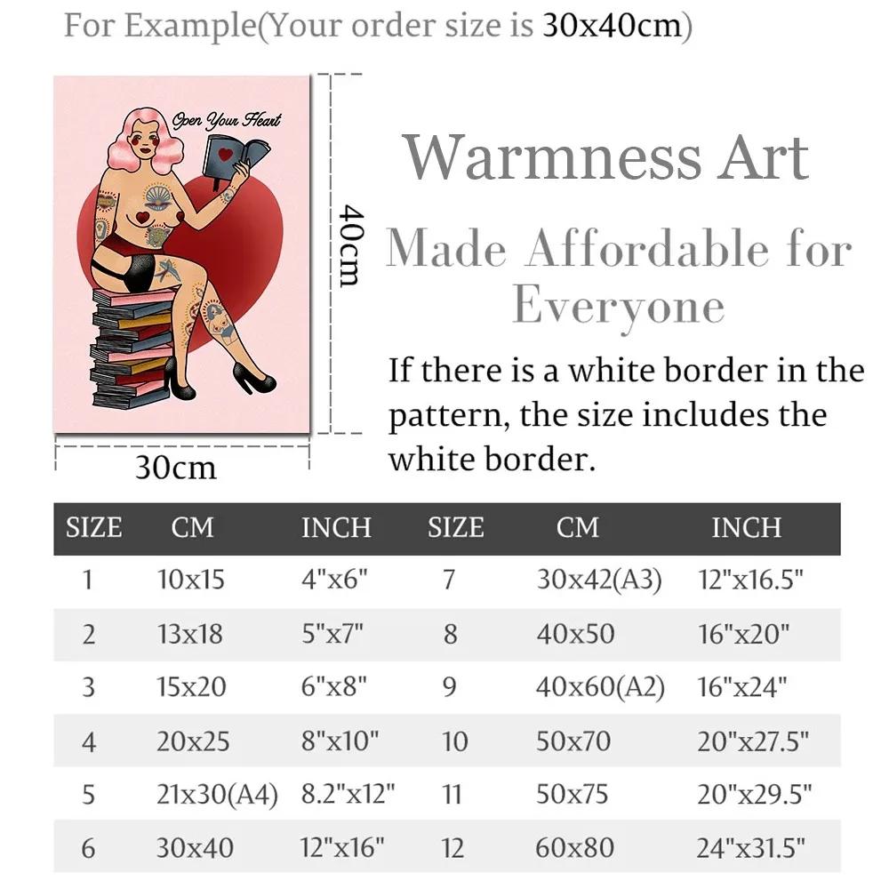 Pink Leopard Cat Sexy Girl Feminism Mermaid Posters And Prints Wall Art Canvas Painting For Living Room Decor