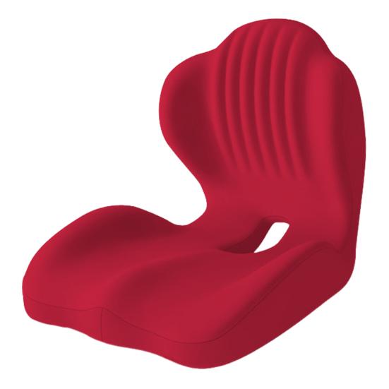 Memory Foam Seat Cushion with Back Support Ergonomic Lumbar Support Soft Touch Stress Relief L-shaped Chair Cushion