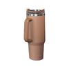Large Capacity 40oz Insulated Stainless Steel Car Cup with Handle - Portable Outdoor Ice King Cup