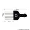 3Pcs S/M/L Steel Pin Hair Combs – Plastic Tail Comb for Slicked-Back, Pompadour & Salon Styling Tools
