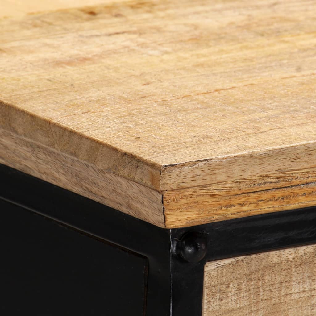 Desk 110 X 50 X 76 Cm Solid Mango Wood