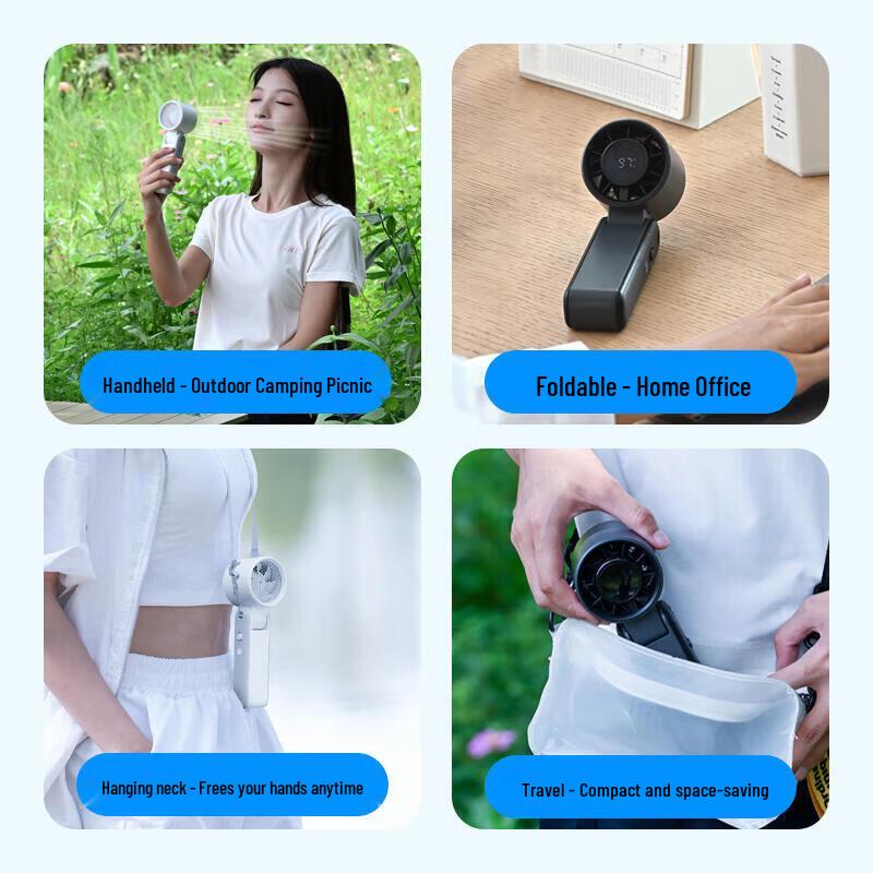 Sumi Foldable Mini Handheld Fan