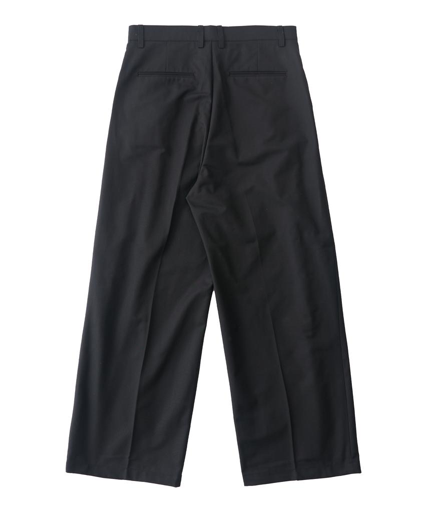 ANALOG MOOD Easy Tr Balloon Pintuck Slacks (Black)