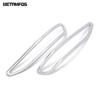 Fog Rear Light Lamp Cover Trim For Chevrolet Holden Equinox 2017-  Chrome Foglamp Foglight Protector Car Accessories