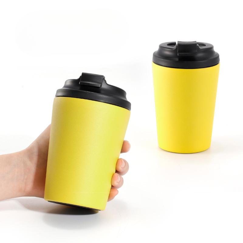 Stainless Steel Thermos Cup Men Creative Simple Car Business Coffee Cup Portable Cup