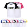5350 Casual Kids Girls T-shirt KATSEYE Print Top
