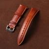 Vintage Retro Oil Wax Leather Watch Strap 18mm 19mm 20mm 21mm 22mm Men Women Fashion Watch Band Quick Release Wrist Strap