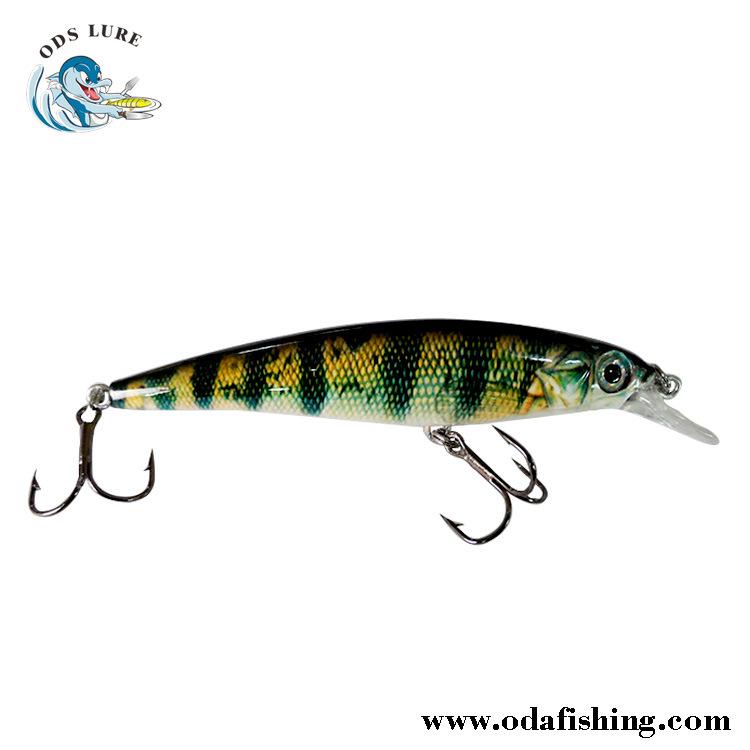 70Mm Abs Plastic Simulated Fishing Bait For Bionic Freshwater Sea Fishing Bait, Black Fish Luya Bait Mino Perch