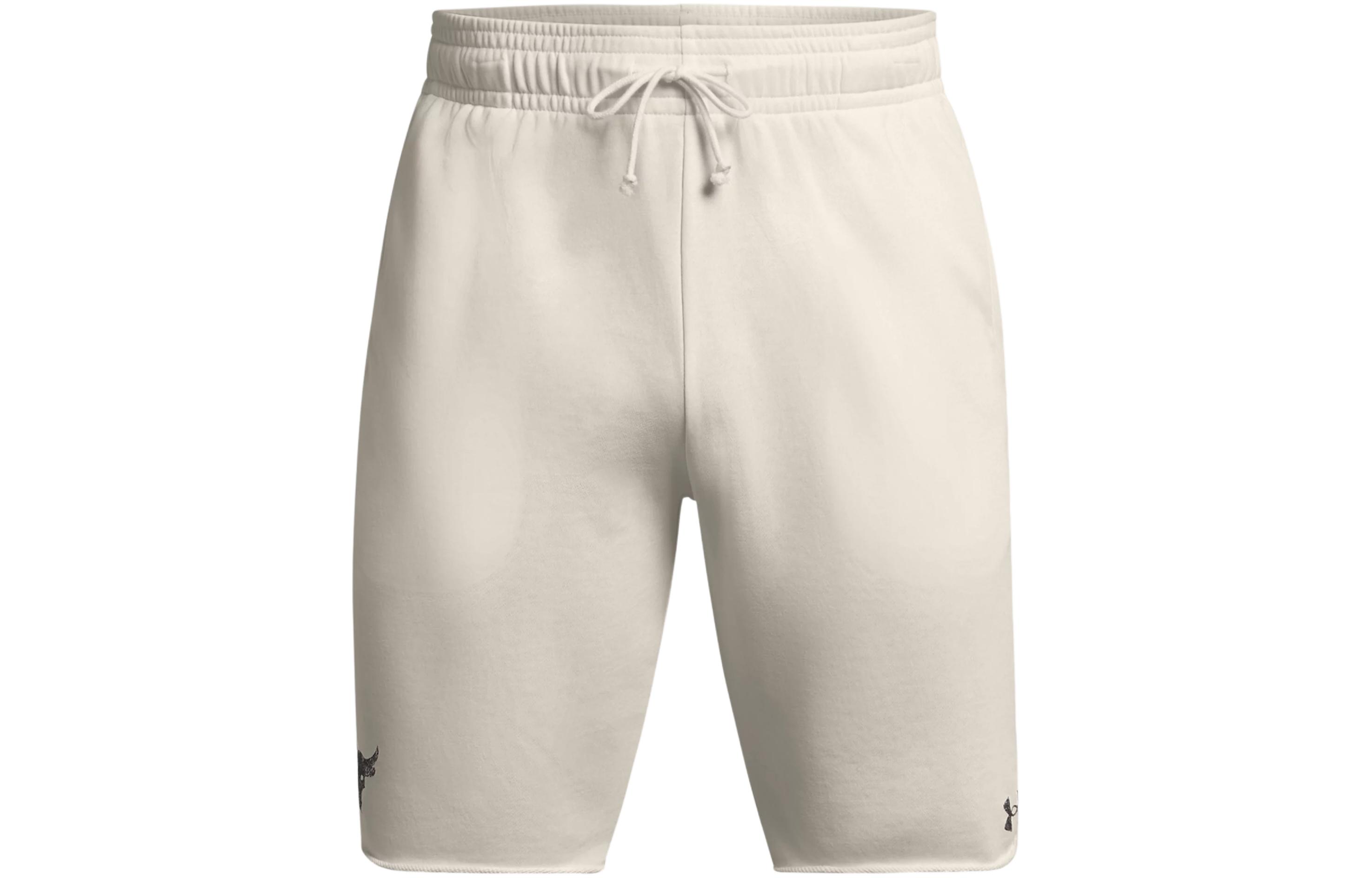 Under Armour Project Rock Casual Shorts Men s White 1361751-130 MD