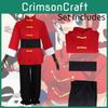 Decoration Cosplay Ranma Costume Performance Set Xmas Anime Kung Fu Clothing