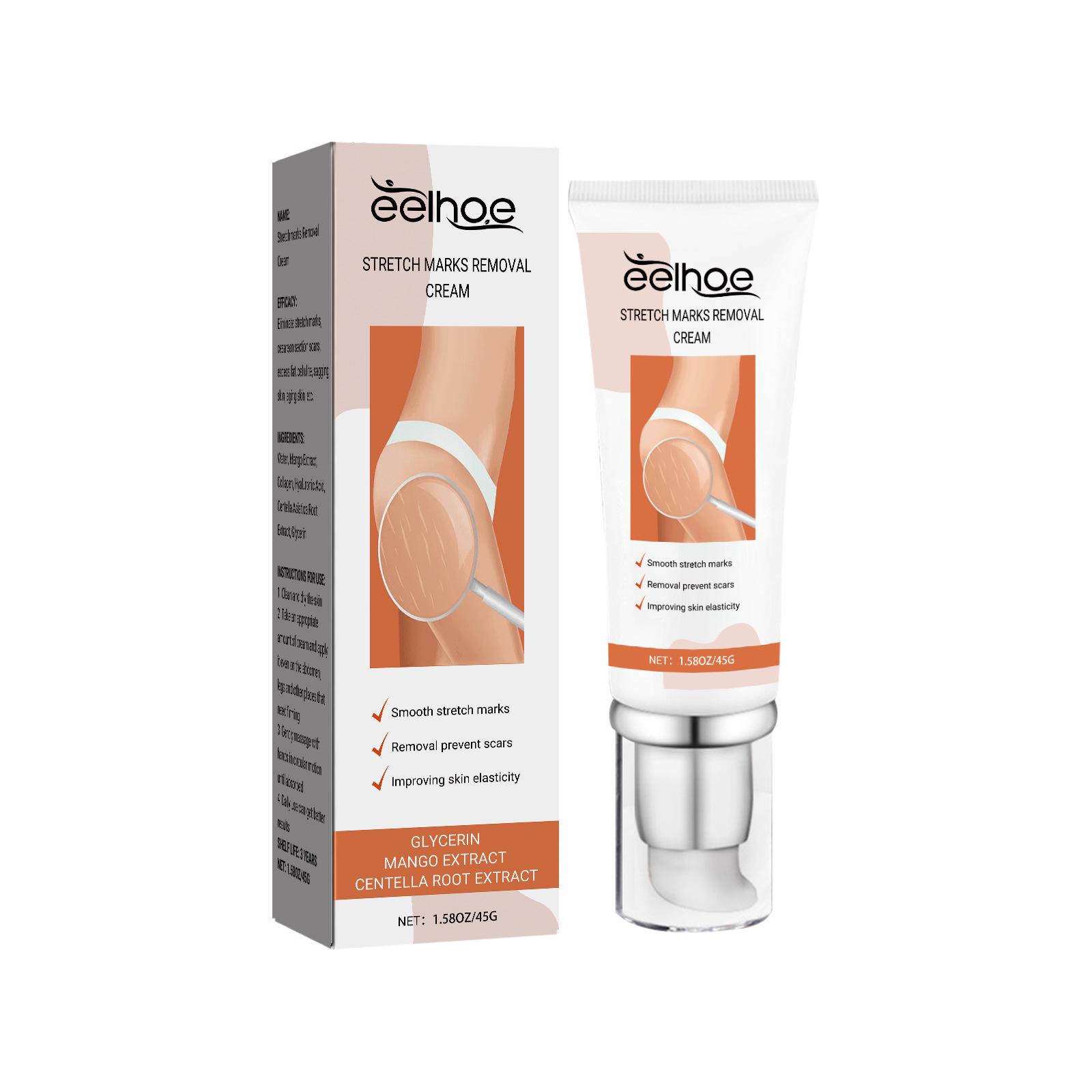 

Крем-гель для удаления шрамов Eelhoe, удаление пятен от прыщей, лечение растяжек, ожогов, хирургический крем для восстановления шрамов, разглаживающий отбеливающий крем для красоты кожи, 45 г 45g