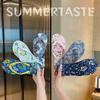 Flip-flops women's summer new couples non-slip beach beach pinch feet wear versatile shoes