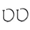 Cao Shi D-Shaped Unisex Punk Nose Ring – Stylish, Sexy, Multi-purpose Jewelry