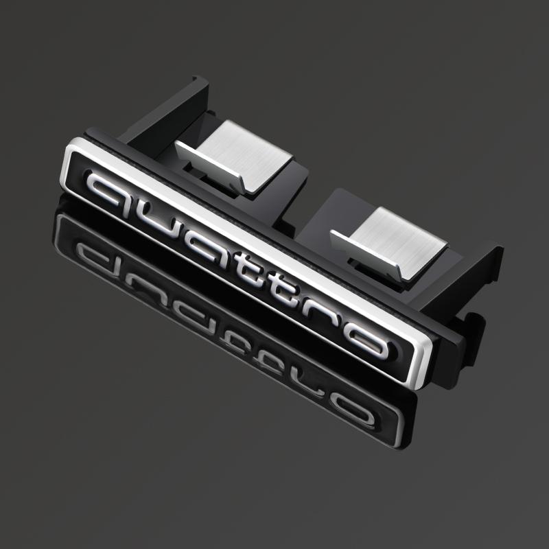 NEW hot Sline Metal Logo Car Sticker Aluminum Emblem For hot S Line Quattro A1 A3 A4 A5 A6 A7 A8 Q2 Q3 Q5 Q6 Q7 Q8 Accessories