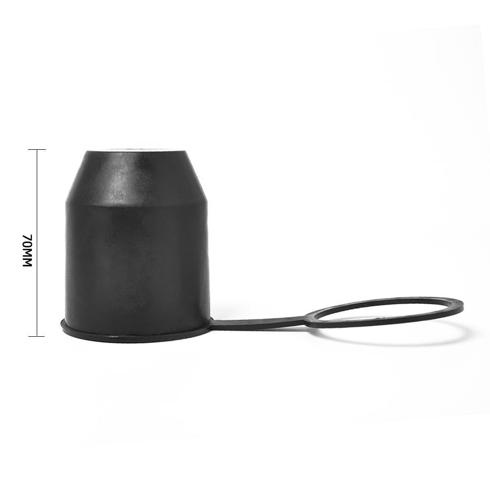 Universal 50mm Car Auto Tow Bar Ball Cover Excellent ABS Plastics Prolonged Hitch Caravan Trailer Towball Protect