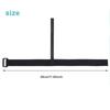 4pcs Nylon Ski Glove Leashes with Metal Button Safety Strap Wrist Straps Glove Carrier Sling Clips Skiing Handcuffs Accessories