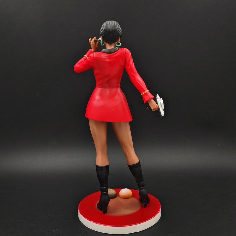 22Cm Star Trek Uhura Pvc Standing Posture Handsome Girl Anime Figure Model Statue Desktop Ornaments Decoration Surprise Toys