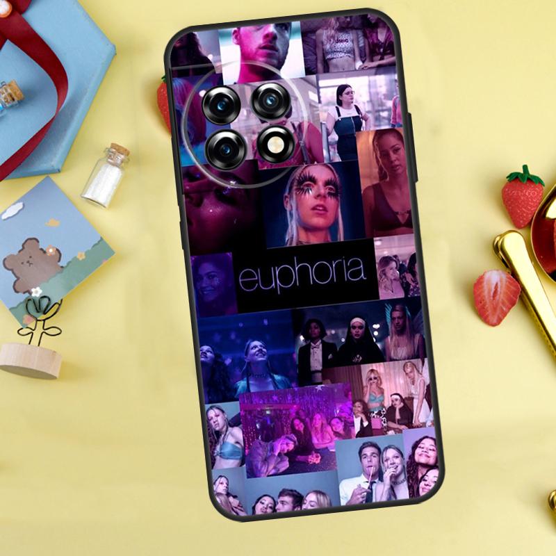 American TV Series Euphoria Cover For OnePlus 8T 10T 13 13R 12 12R 11 10 Pro OnePlus Nord CE 4 2 3 Lite N30 N20 N10 Case