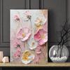 1 st Kreativ Vas Bukett Canvas Konsttryck, Klassisk Blommig Väggkonst och Naturstil Väggdekor för Konst Heminredning