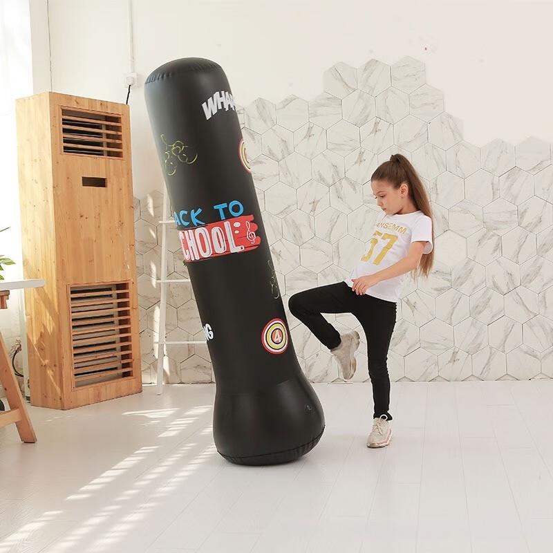 Kids Home Inflatable Standing Punching Bag