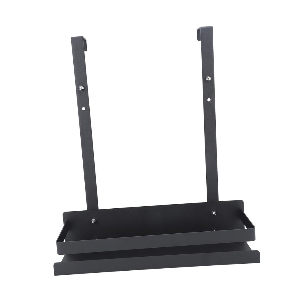 Badezimmer Hängeorganizer Schwarz Platzsparend Eisen Wasserdicht Multifunktional Duschhängeaufbewahrung Caddy für Bad