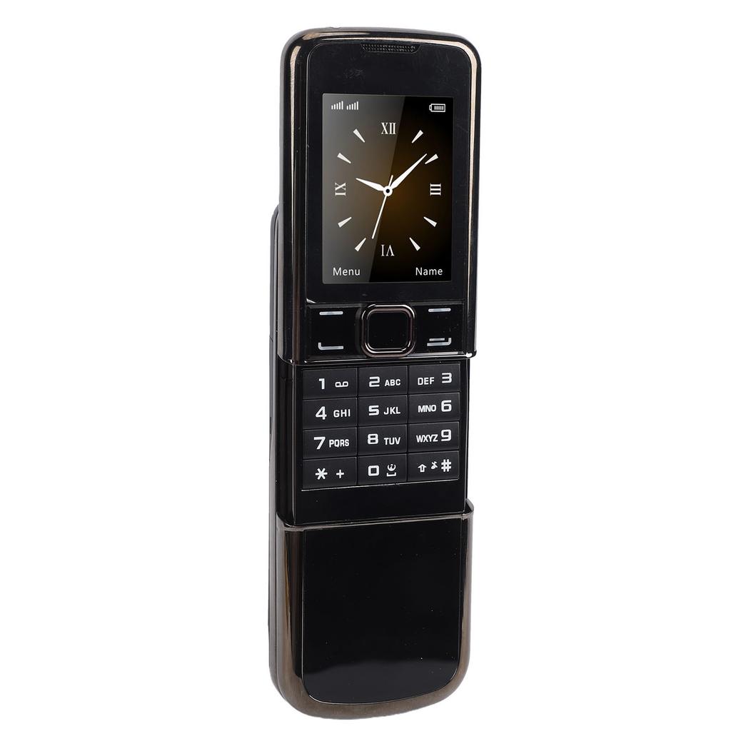 2G Slider Phone Dual SIM GSM Unlocked Mobile Phone with MP3 MP4 FM Loud Speaker 1500mAh Battery 2.0 Inch HD Screen for