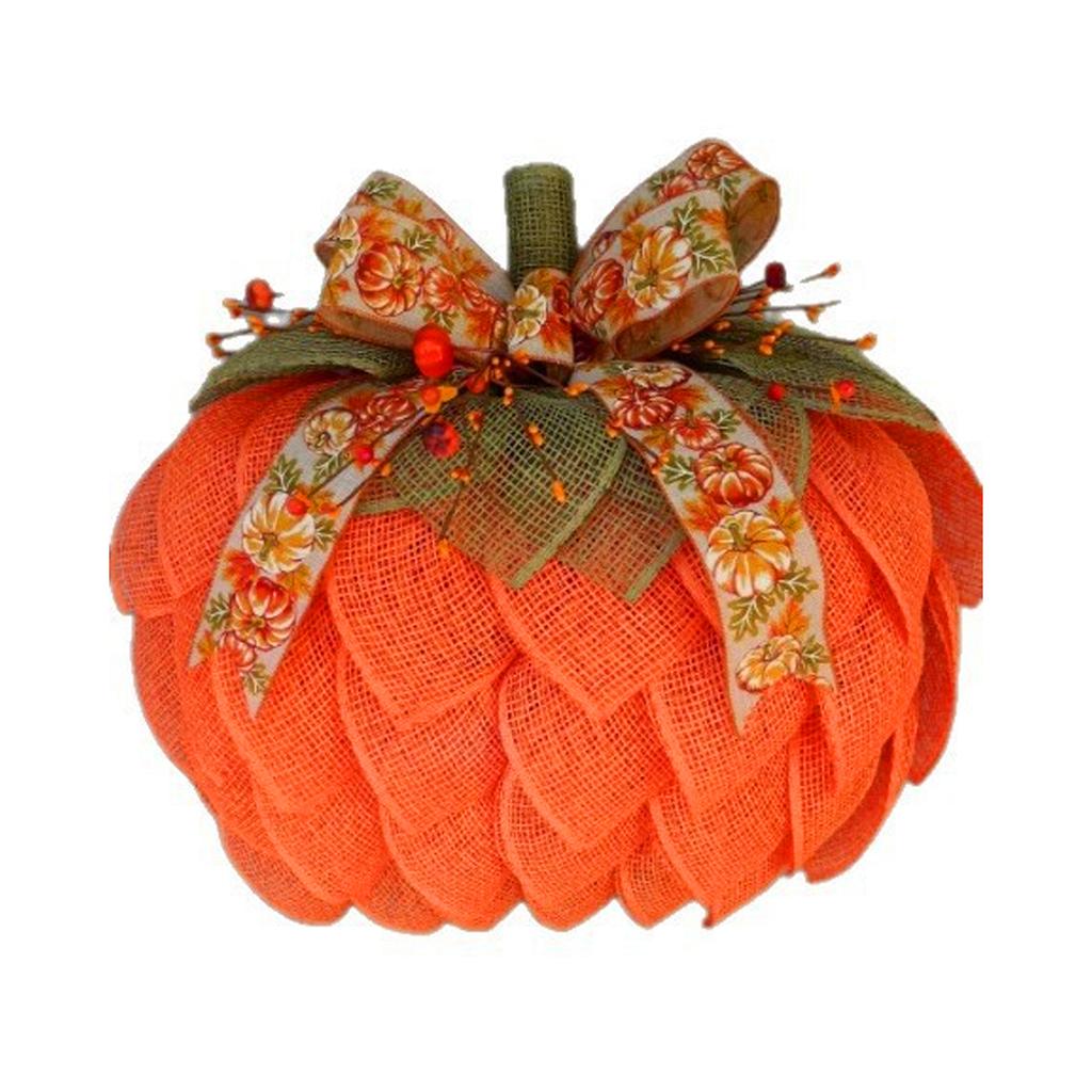 2025 Pumpkin Simulation Halloween Wreath Autumn Cushaw Garden Decoration Props, Halloween Creative Wall Decorations 40*40cm