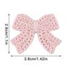 10Pcs 3.6Cm Embroidered Bow Tie Scrapbooking Diy Sewing On Patches Home Decoration Accessories Ornament Supplies
