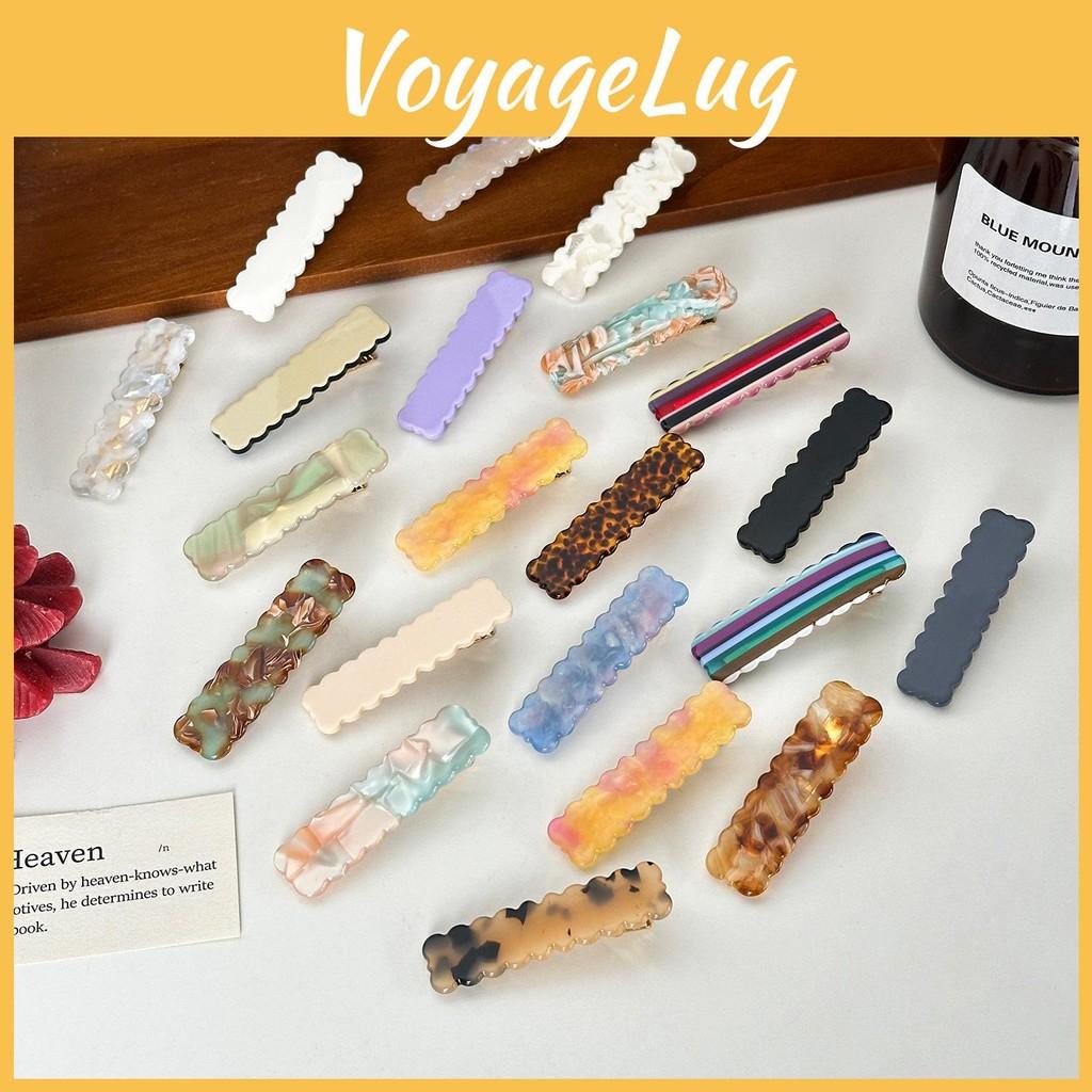 Style Charming Korean Cloud Acetate Hair Clips Perfect For Casual And Looks Fashionable