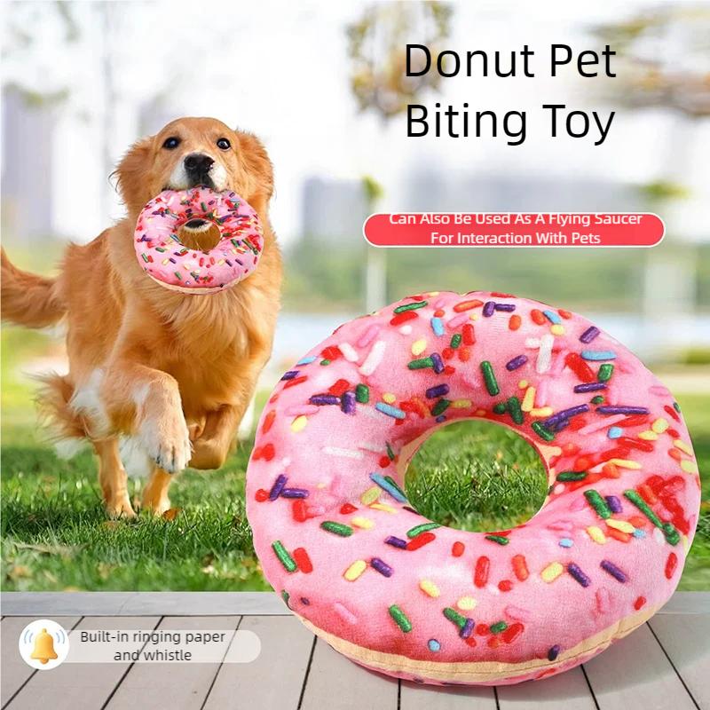 Giocattolo Peluche Pizza Ecologico Durevole Con Suono BB Carino Interattivo Per Denti E Allenamento Per Cani Gatti Cuccioli Gattini Fornitura