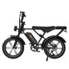 RCB G19 All-Terrain Electric Bicycle For Adult With Seat 48V20.8AH Battery 750W Motor E-Mountain Bike 20 Inch Fat Tires City Electic Bike