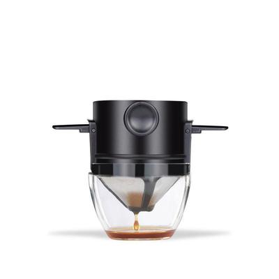 Foldable Portable Coffee Filter Coffee Maker Stainless Steel Drip Coffee Tea Holder Reusable Paperless Pour Over Coffee Dripper