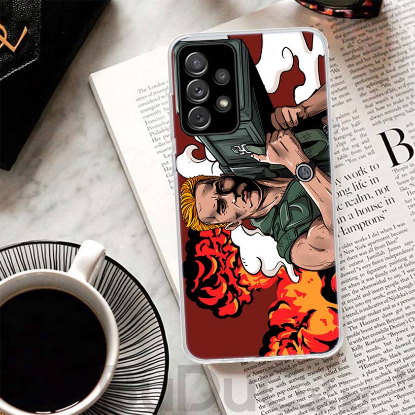 Funda de Teléfono Arnold Schwarzenegger Terminator Para Samsung Galaxy A15 A14 A54 A13 A53 A12 A52S A55 A22 A23 A24 A32 A33 A34 A25 A35