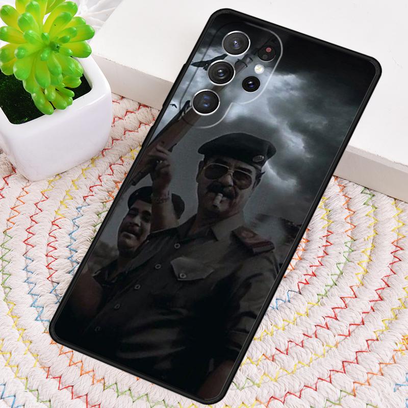 Arabisch Irak Saddam Hussein weiche Handyhülle für Samsung Galaxy note 10 pro S26 Ultra S23 S24 FE S25 S21 S22 PLUS stoßfeste Hülle