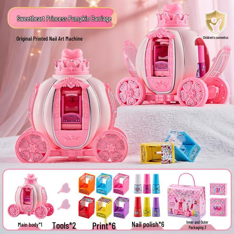 Washable Children's Makeup Toy Set - Little Princess Handbag Birthday Gift