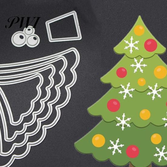Weihnachtsbaum-Stanzschablone, Papier, DIY-Handwerk, Scrapbooking, Zubehör