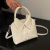 Fashion Pu Small Shoulder Bag With Topstitch Detail For Daily Use