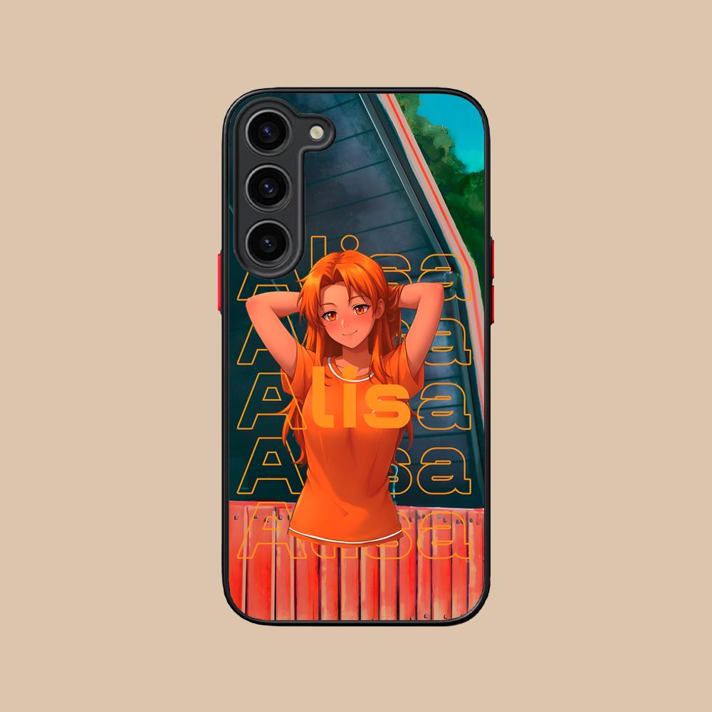 Everlasting Summer Alisa Silicone Mobile Phone Case for Samsung Galaxy S26 S25 S24 S23 S22 S21 Plus FE Ultra Colorful Cover