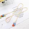 Mei Mary Cotton Thread Fine Decorative Dress Knotted Waist Chain Women's Braided Macaron Tassel Waist Cord