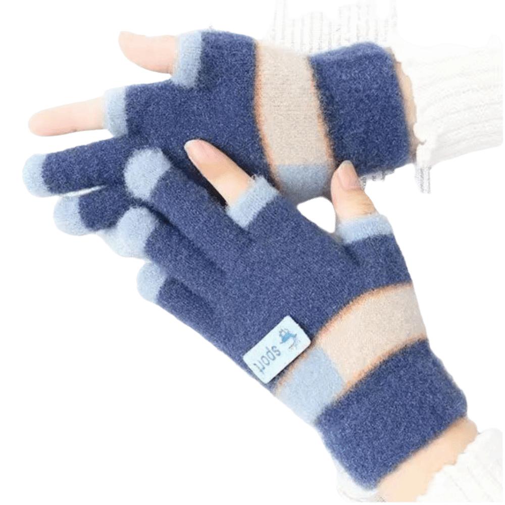 6-13Years Old Coldproof Children Mittens Windproof Baby Gloves Kids Winter Gloves Baby Boys Girls