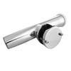 HANSE MARINE Stainless Steel Fishing Rod Holder Clamp-on Rod Holder with Rubber Rail Protector Marine Accessories