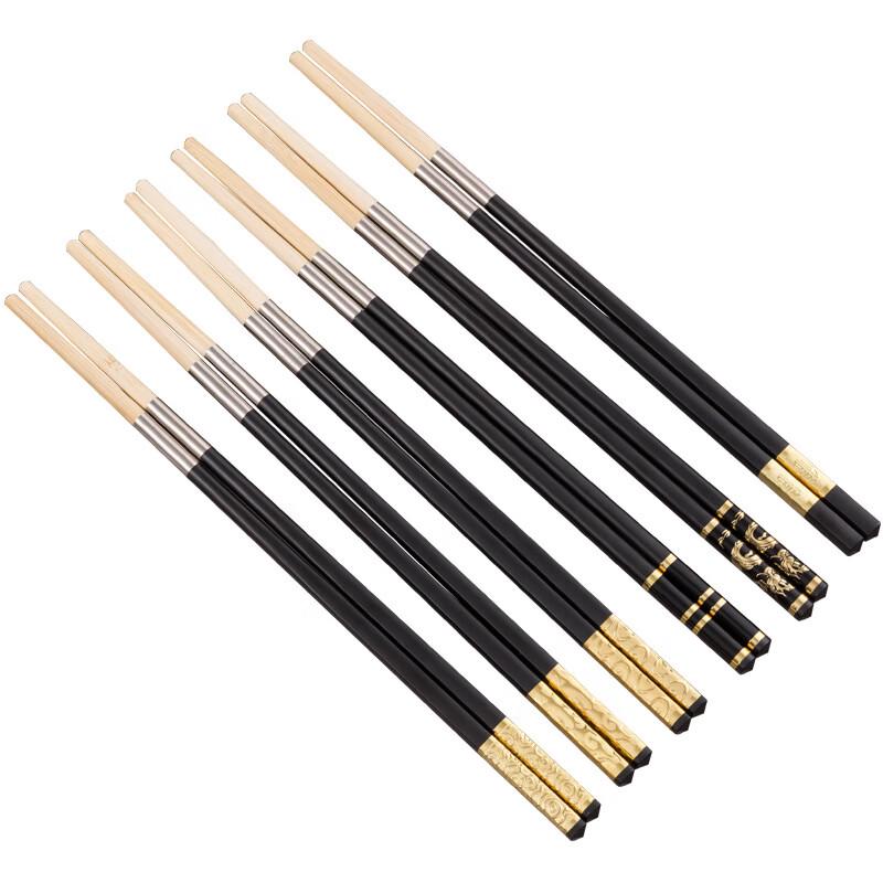 Xihe Detachable Chopsticks with Prosperity Alloy Handle