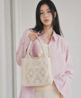 Pleatica Diamond Knit Bag Small / Daily Knit Bag (5 Colors)
