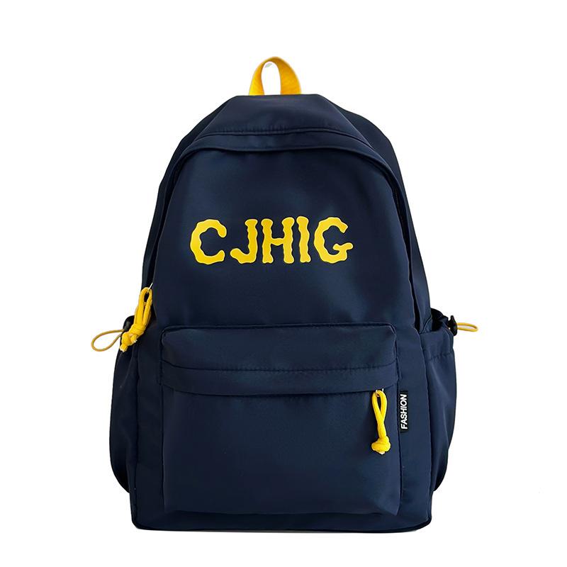 Junior High School Girls Japanese Ins Casual Large Capacity Backpack Female College Students Versatile School Bag Travel Lightweight Backpack