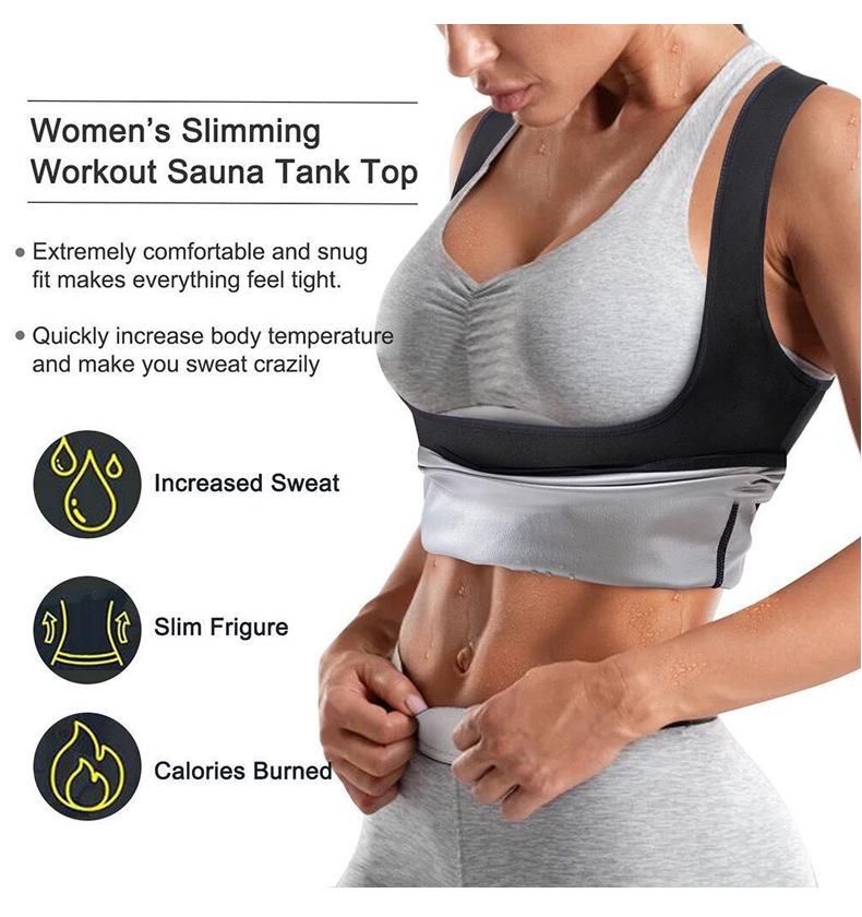 Unisex Sauna Sweat Vest: Slimming, Shaping, and Fat Burning Fitness Top