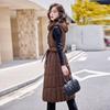 New Women's Lightweight Sleeveless Hair Collar Hooded High Quality Jacket Solid Color Thickened Warm Sports Casual Loose Long Cotton Jacket
