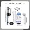 3 inch Double Flush Valve Repair Kit Drain with Bolts Versatile Bath Equipment Toilet
