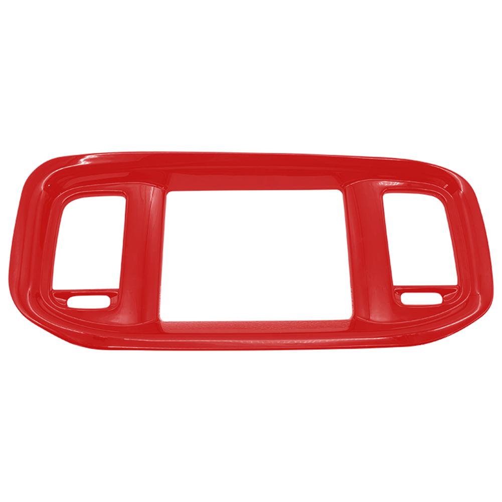 Car Dashboard DVD Navigation Screen Frame Cover Trim For Dodge For Charger 2015 Dashboard DVD Navigation Screen Frame Cover Trim