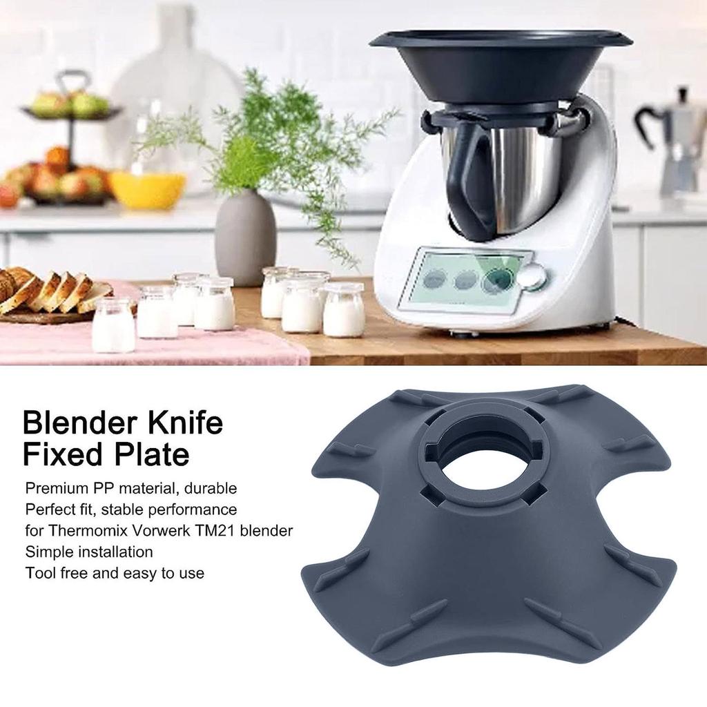 Geeignet für Thermomix TM21 Küchenmaschine Ersatzbasis Bodenkappe Mixermesser Befestigungsplatte Teil Küchenzubehör
